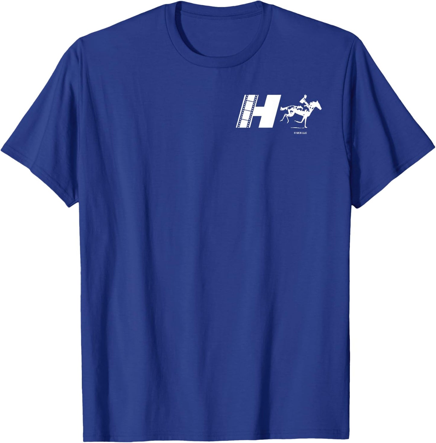 Nope Movie Haywood's Hollywood Horses Front and Back V2 T-Shirt - T-Shirt | Royal