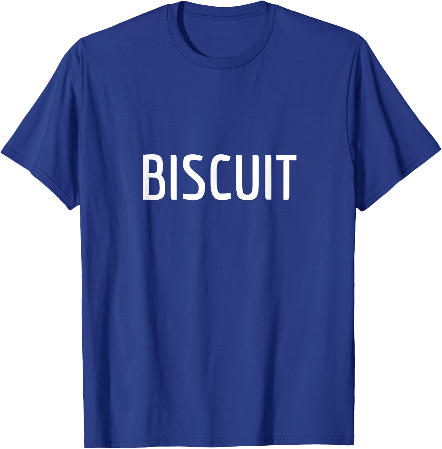 Biscuit Lover Simple Costume - Cook, Baker & Foodie Funny T-Shirt - T-Shirt | Royal
