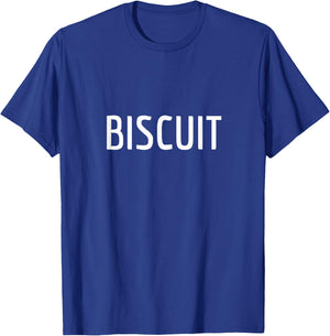 Biscuit Lover Simple Costume - Cook, Baker & Foodie Funny T-Shirt - T-Shirt | Royal