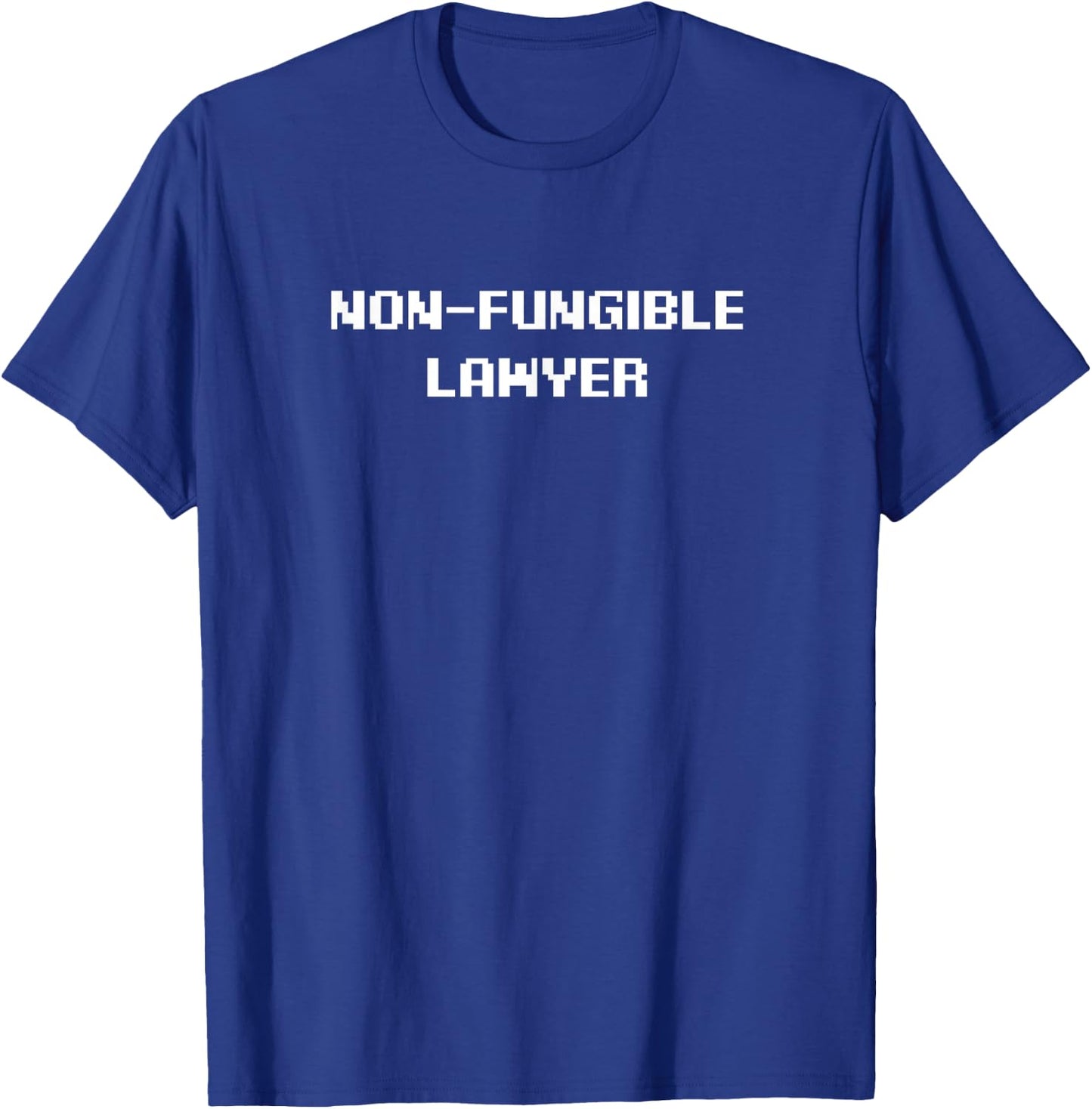Non Fungible Lawyer (NFT) Funny Crypto Art Token Collector T-Shirt - T-Shirt | Royal
