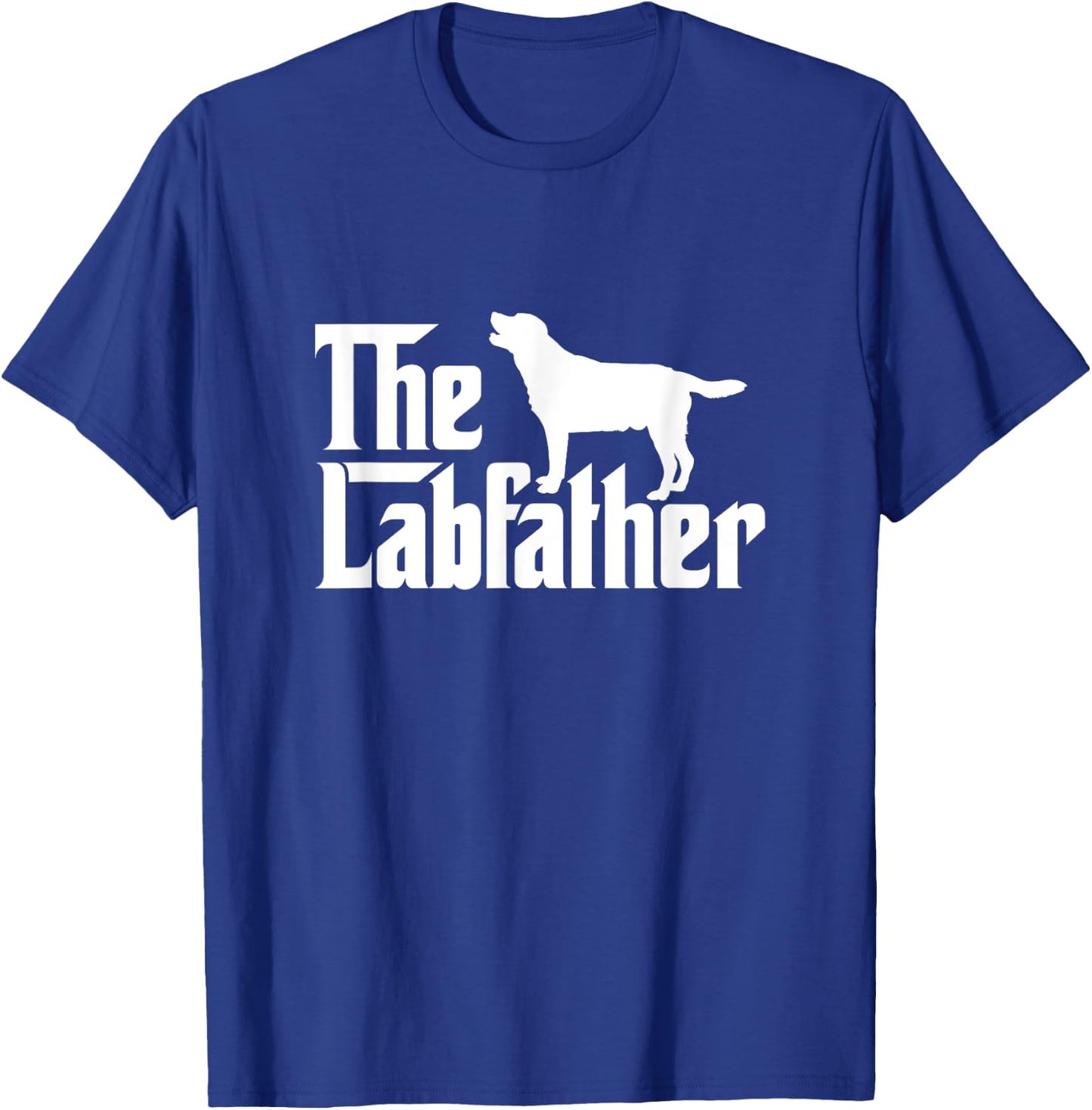 The Labfather Labrador Retriever Dog Dad Father's Day T-Shirt - T-Shirt | Royal
