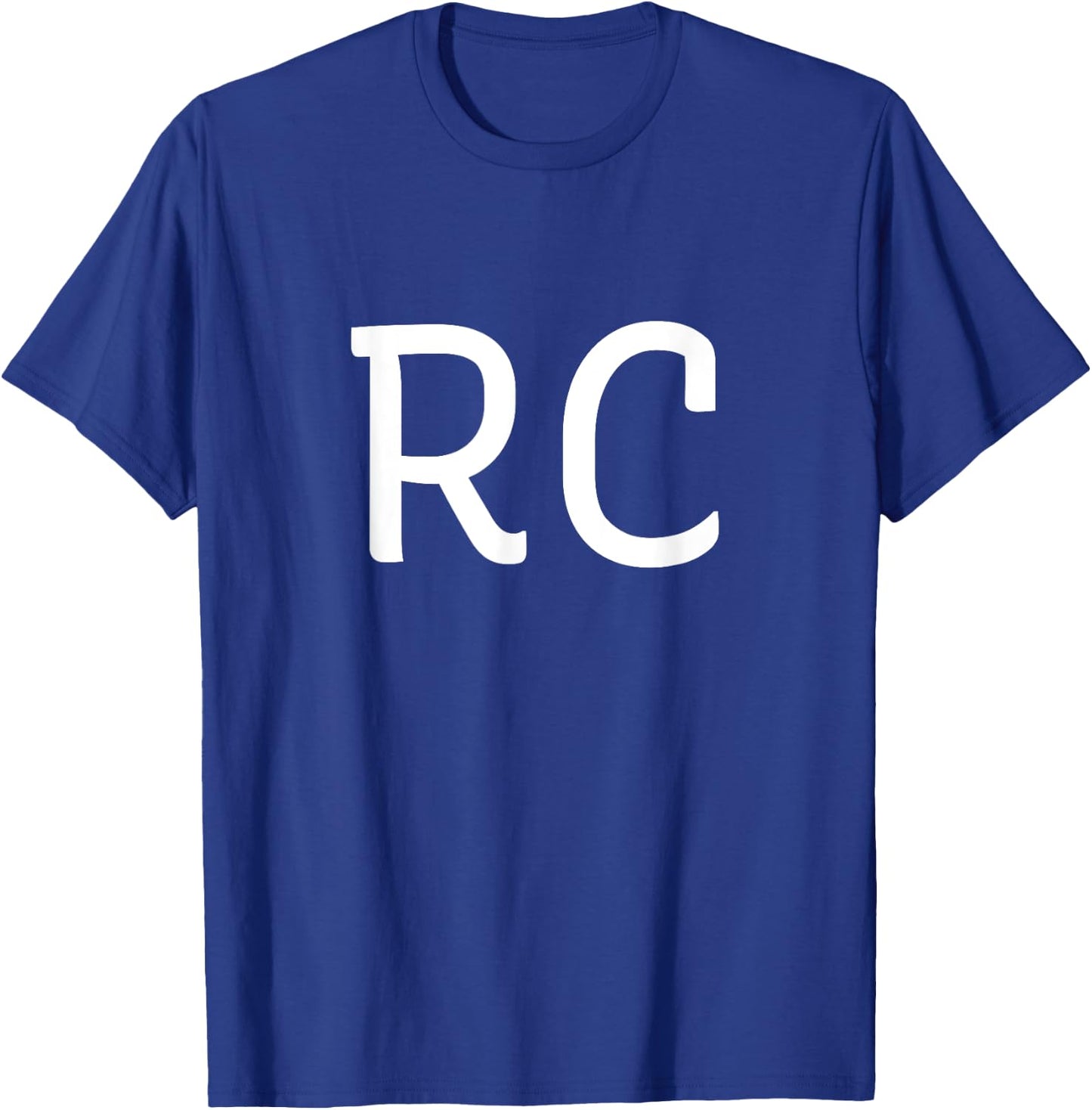 RC Two Letter Pair - Elegant Personalized Initials T-Shirt - T-Shirt | Royal