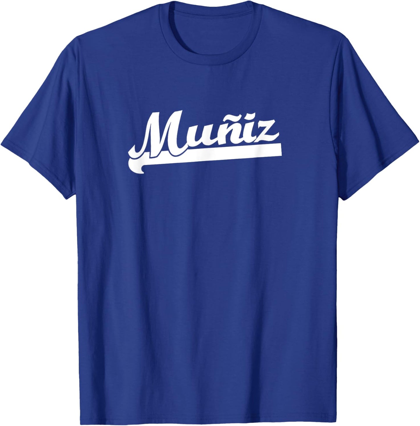 Muñiz Muniz Family Reunion Team Sports Last Name Surname T-Shirt - T-Shirt | Royal