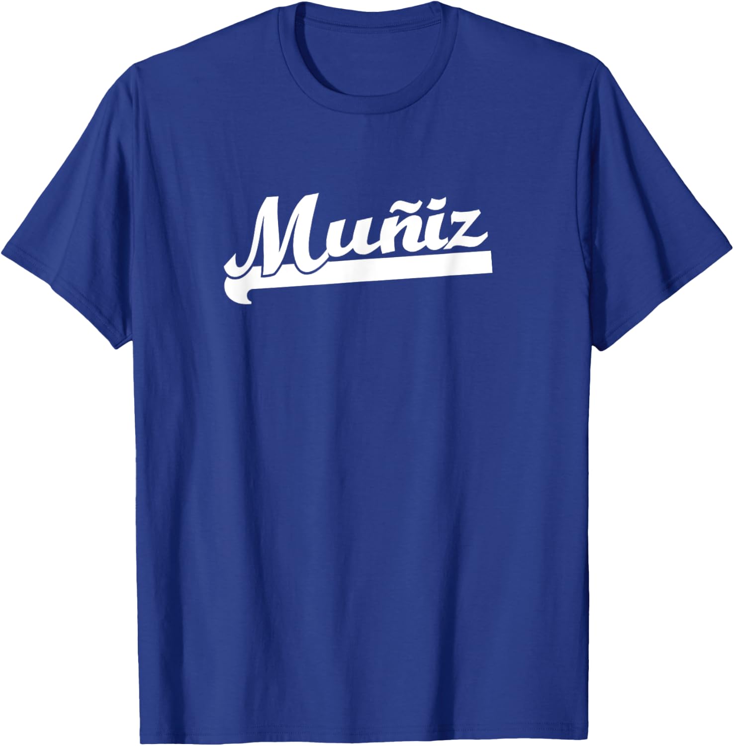 Muñiz Muniz Family Reunion Team Sports Last Name Surname T-Shirt - T-Shirt | Royal