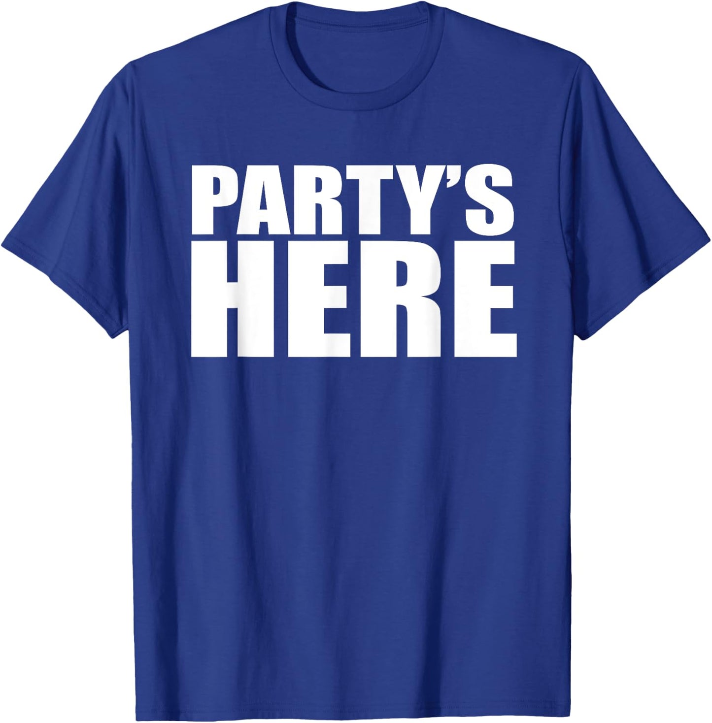 Partys Here GTL New Jersey Garden State Trending T-Shirt - T-Shirt | Royal