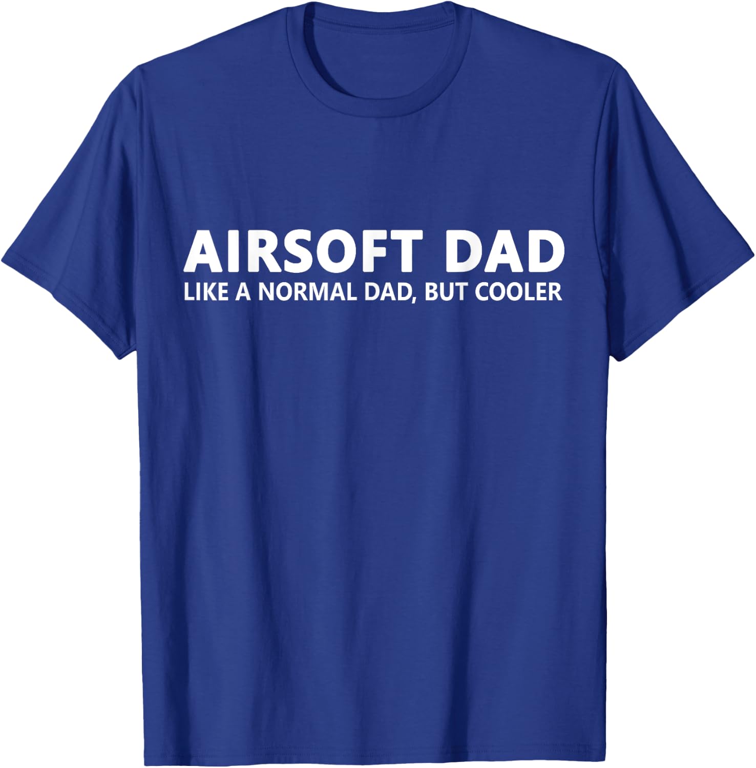Airsoft Father Airsoft Dad T-Shirt - T-Shirt | Royal