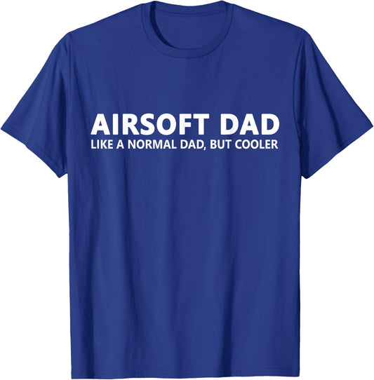 Airsoft Father Airsoft Dad T-Shirt - T-Shirt | Royal