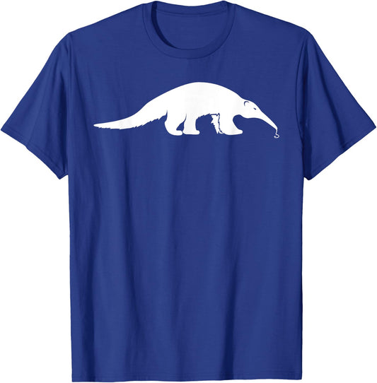 Giant Anteater Eating Ants Tongue Zoo Animal Exotic Tamandua T-Shirt - T-Shirt | Royal