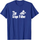 The Grape Father - Funny Grape Lover Grape Dad T-Shirt - T-Shirt | Royal
