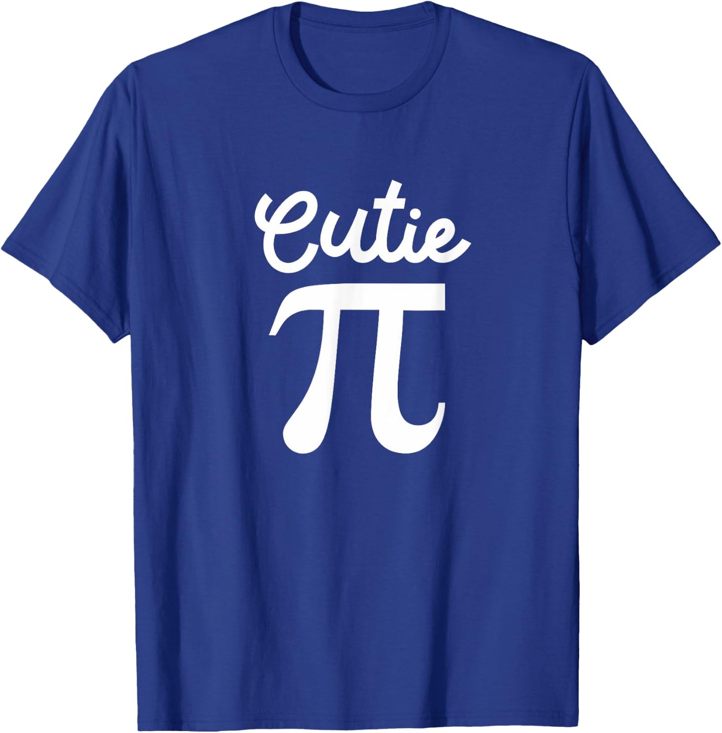 Cutie Pi Symbol Clever Math Geek Enthusiasts Novelty Humor T-Shirt - T-Shirt | Royal