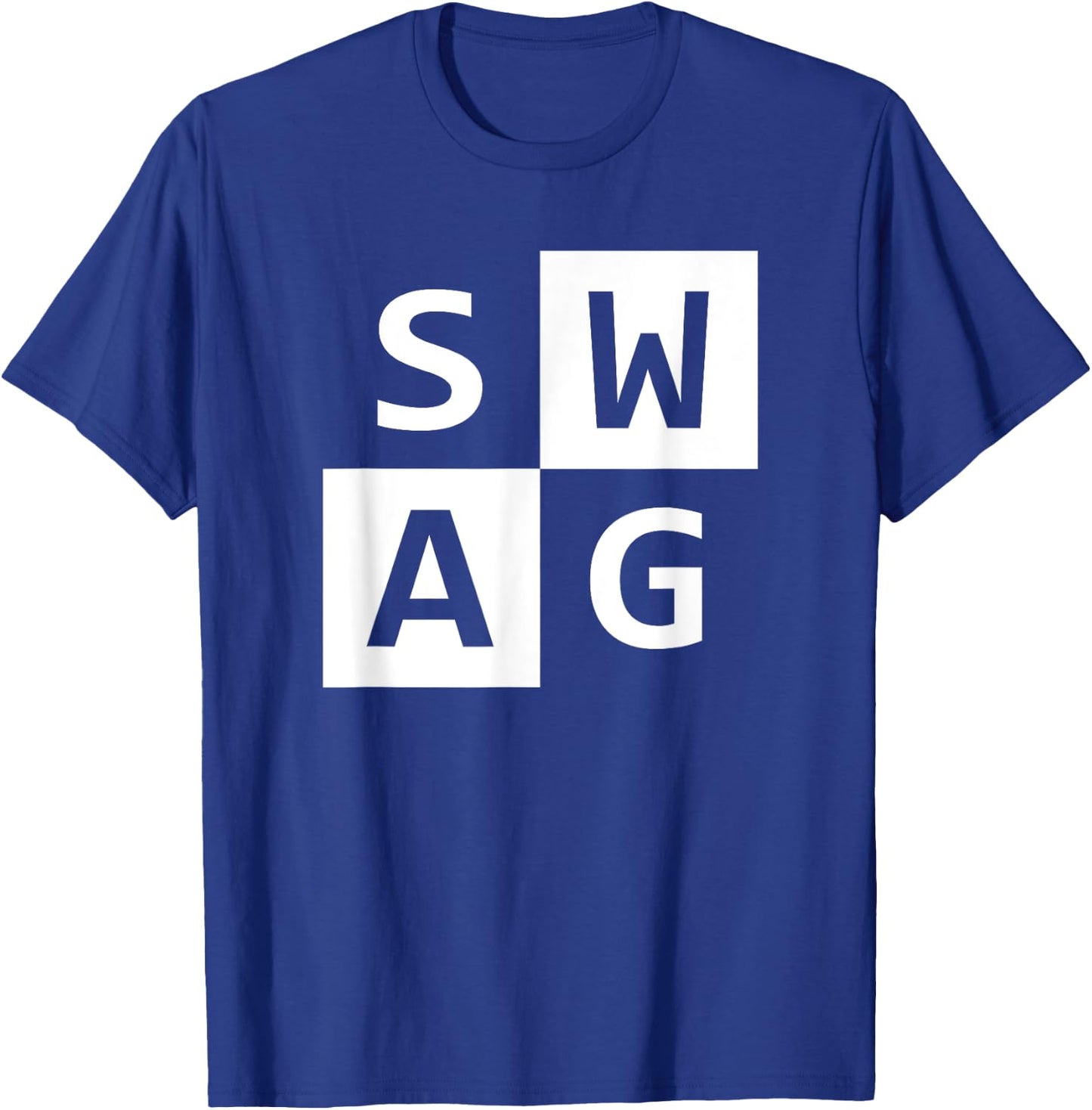 Swag | Simple Deisgn T-Shirt - T-Shirt | Royal