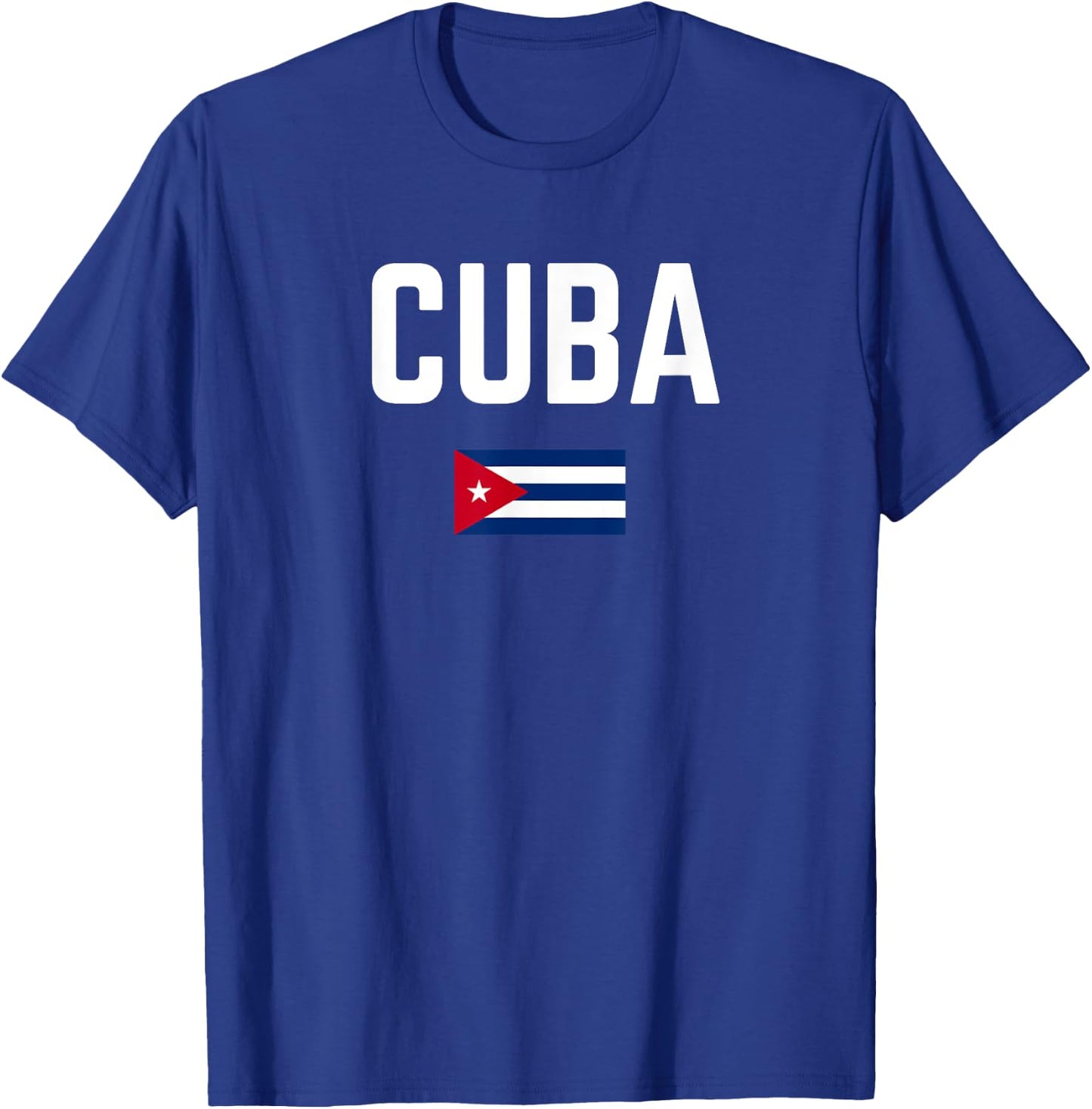 CUBA Flag | Men Women Kids | CUBA T-Shirt - T-Shirt | Royal