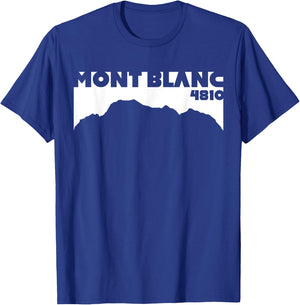 Tour Du Mont Blanc Hike Montblanc TMB Hiking Trekking Gifts T-Shirt - T-Shirt | Royal