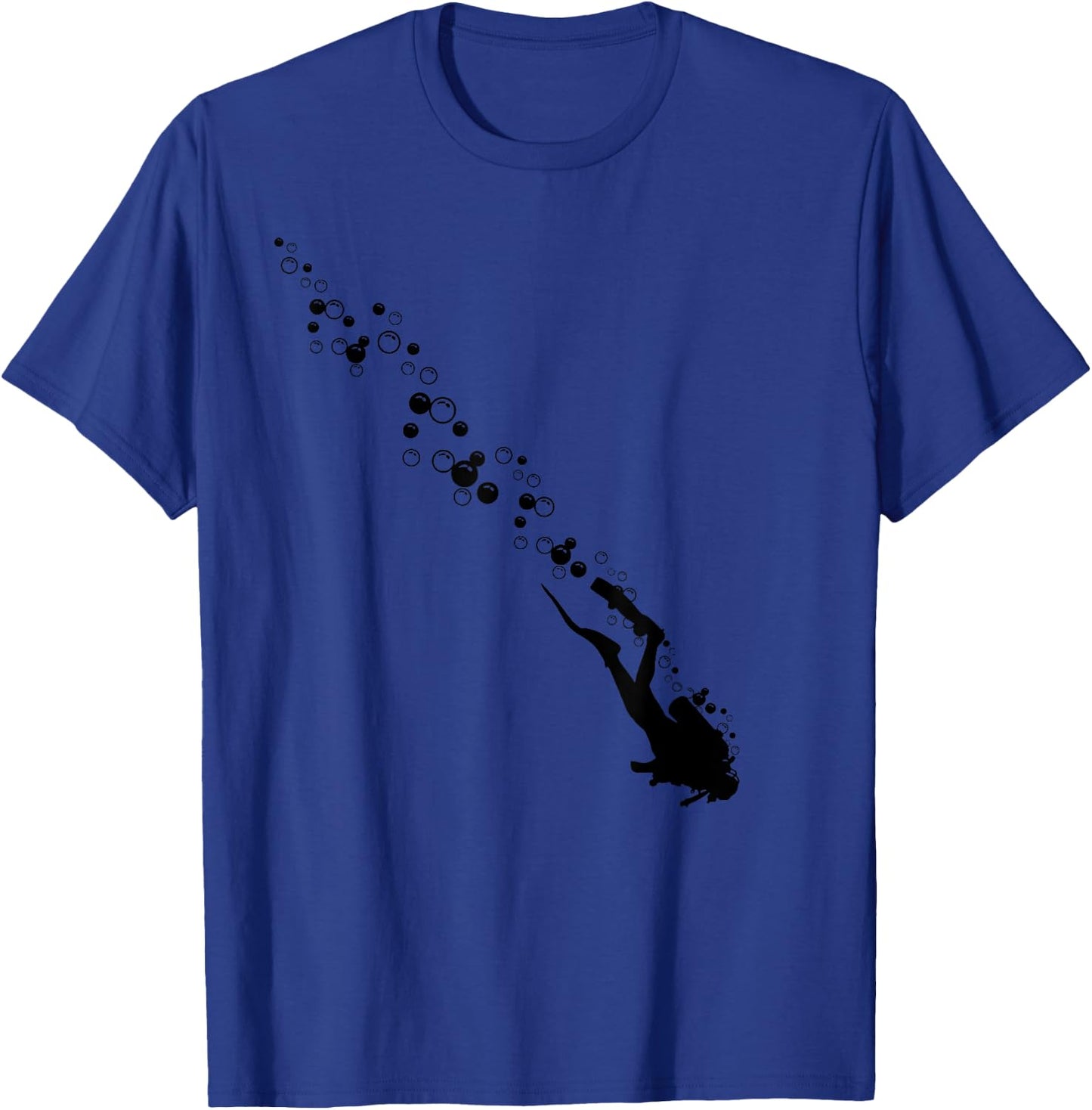 Scuba Diving Scuba Diver T-Shirt - T-Shirt | Royal