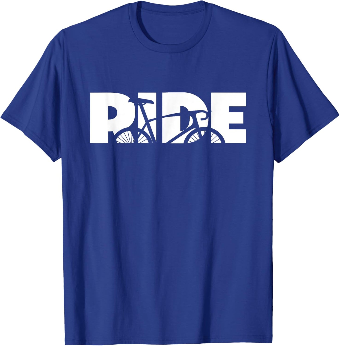 Road Biking Bicycle Cycling T-Shirt - T-Shirt | Royal