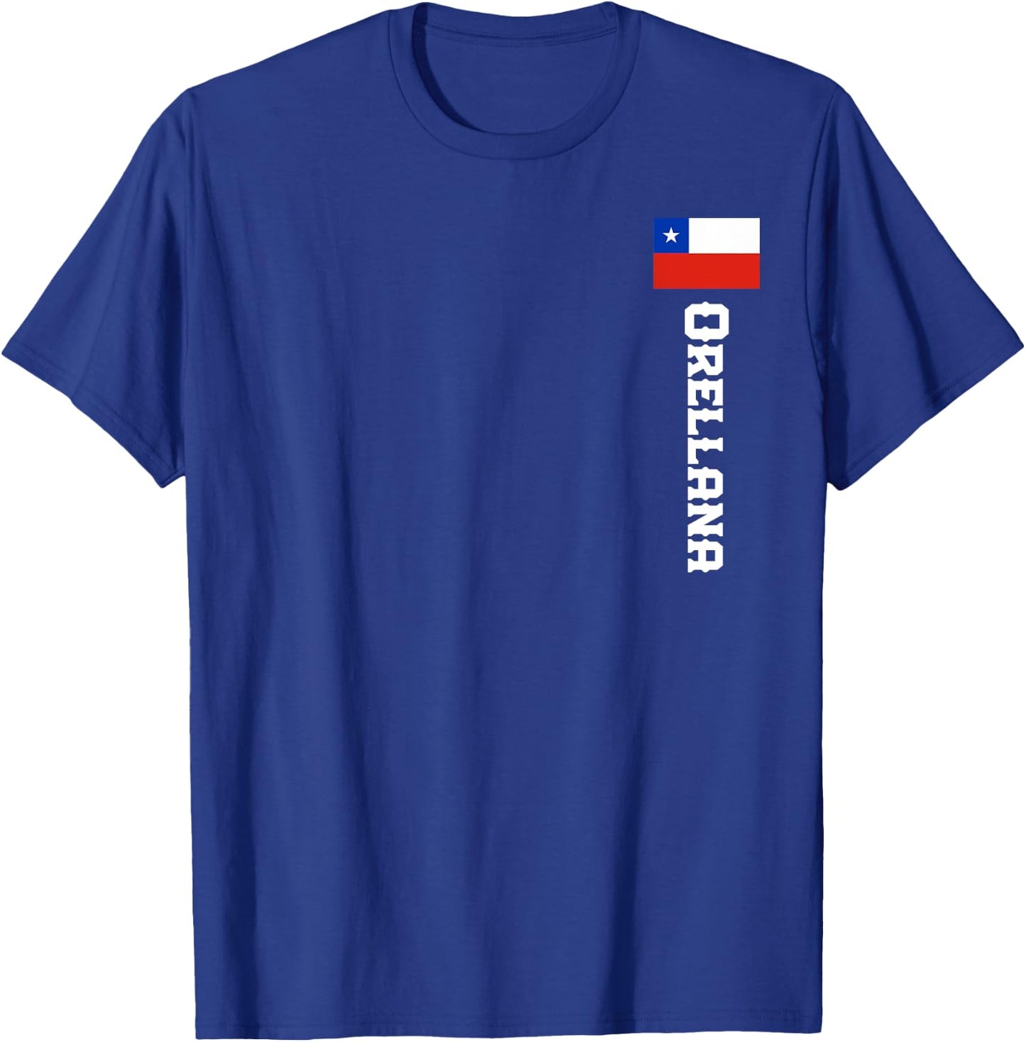 Orellana Last Name Chile Shirt , Women, Kids T-Shirt - T-Shirt | Royal