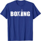 Boxing Lover Gym Boxer Kickboxing Kickboxer Enthusiast T-Shirt - T-Shirt | Royal