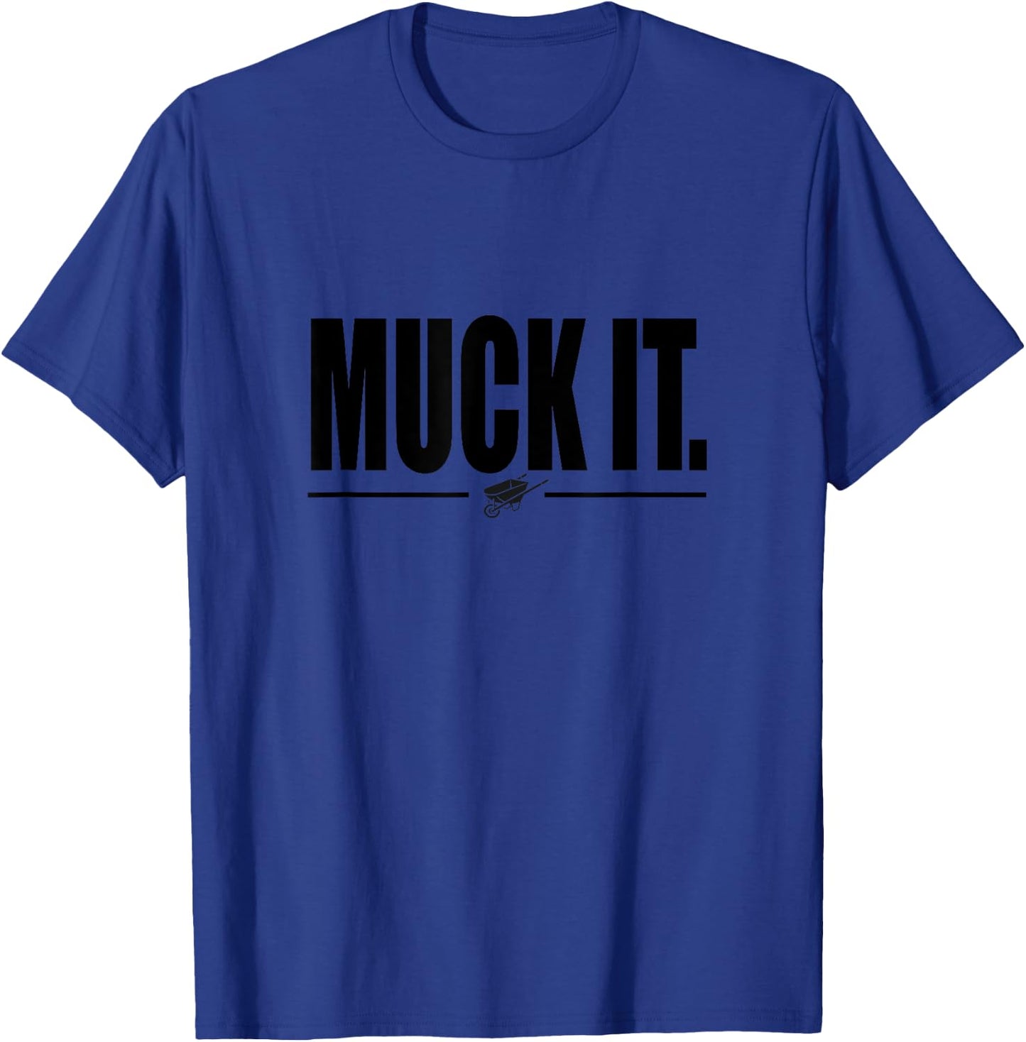 Muck It Funny Horse and Farm T-Shirt - T-Shirt | Royal