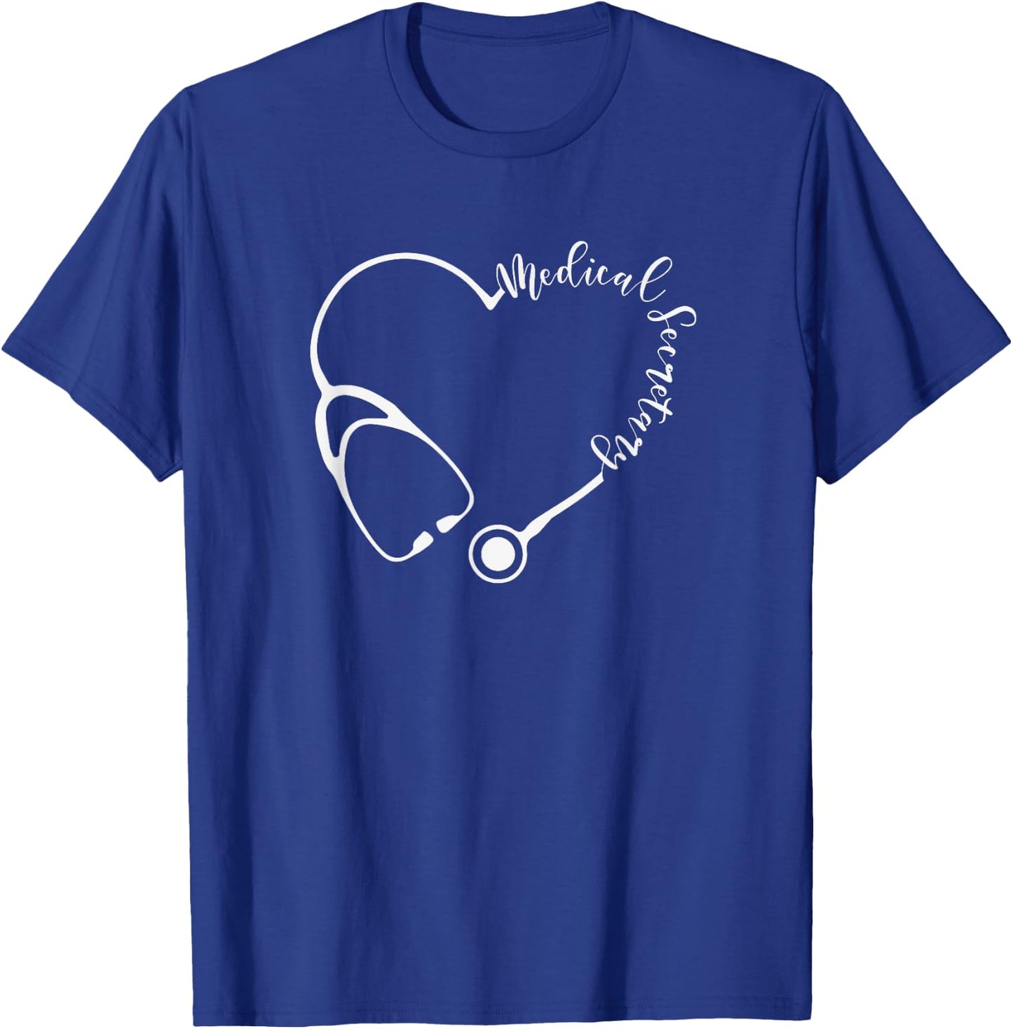 Medical Secretary - Medical Administrative Assistant Outfit T-Shirt - T-Shirt | Royal