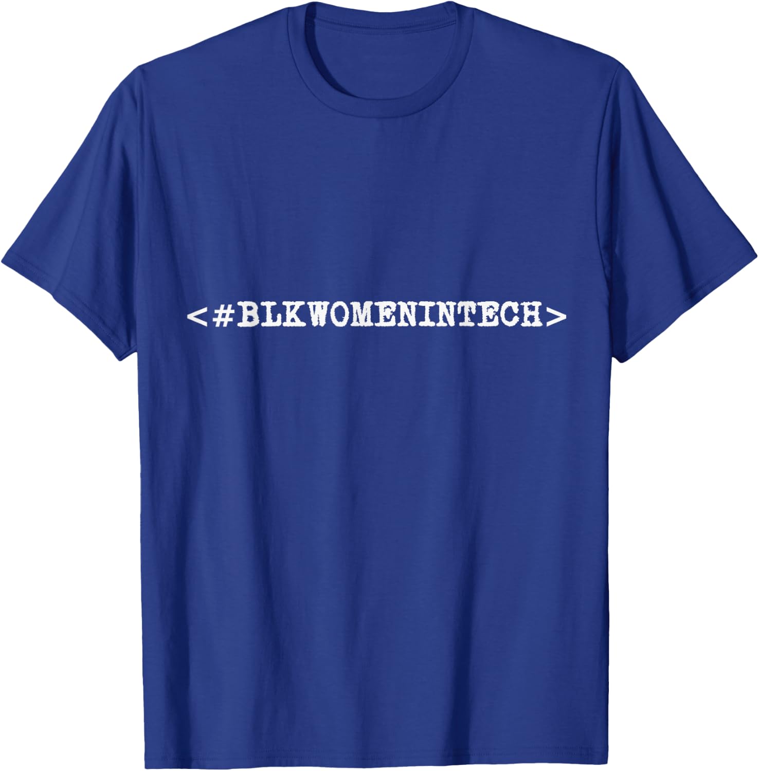 Black Women in Tech and Coding T-Shirt - T-Shirt | Royal
