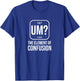 UM? Element of Confusion Periodic Element table T-Shirt - T-Shirt | Royal
