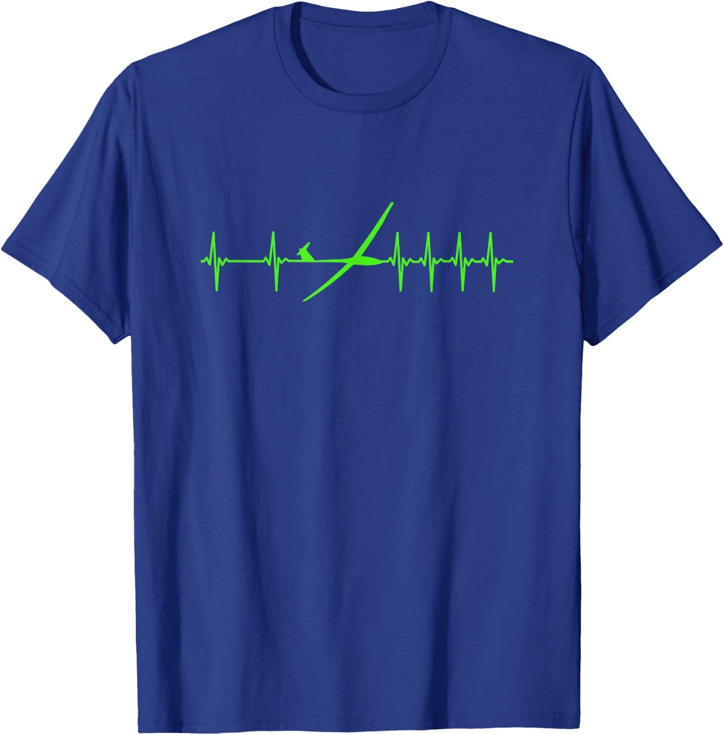 Glider Pilot Sailplane T Shirt T-Shirt - T-Shirt | Royal
