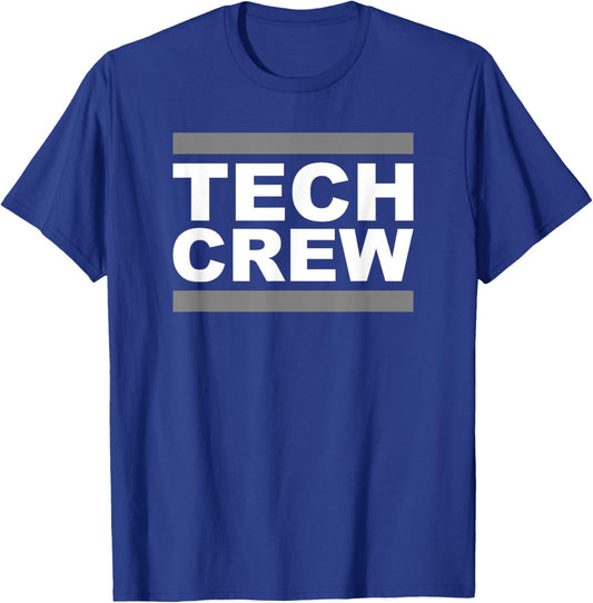 Tech Crew T-Shirt - T-Shirt | Royal