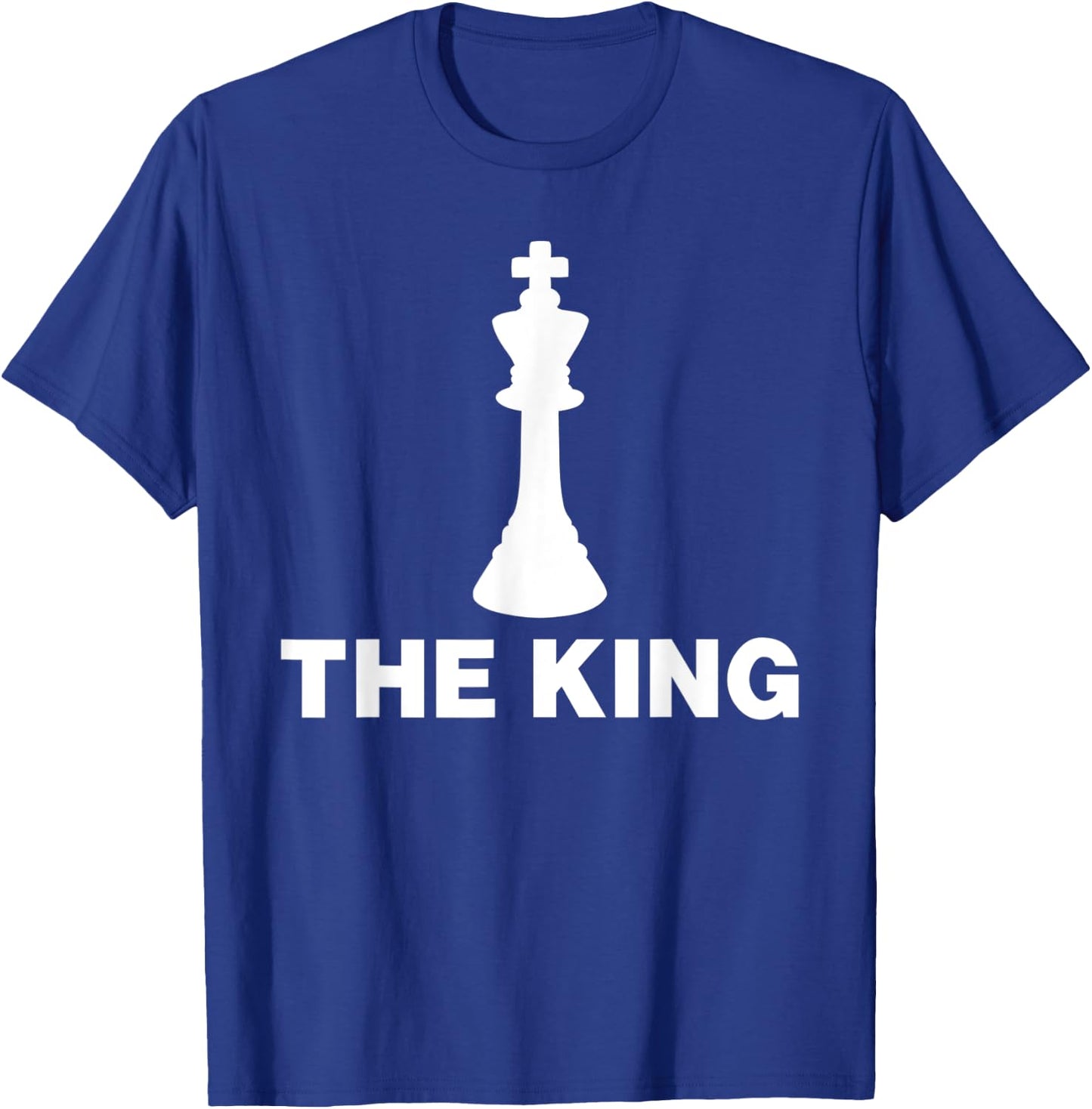 The King Couple Partner The Queen Chess Pieces Chess Lover T-Shirt - T-Shirt | Royal
