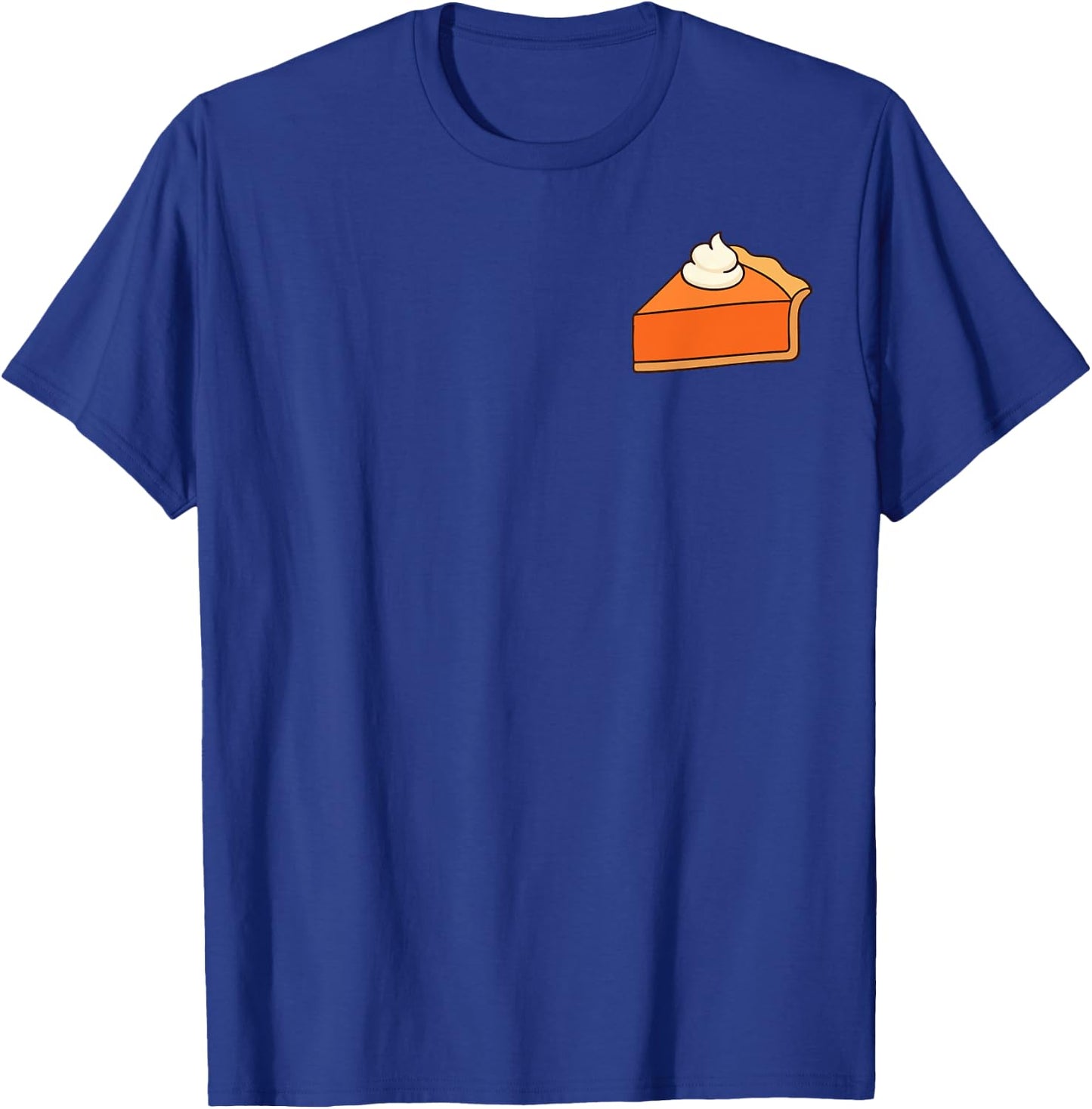 Thanksgiving Pumpkin Pie Shirt Men Women Family Pumpkin Pie T-Shirt - T-Shirt | Royal