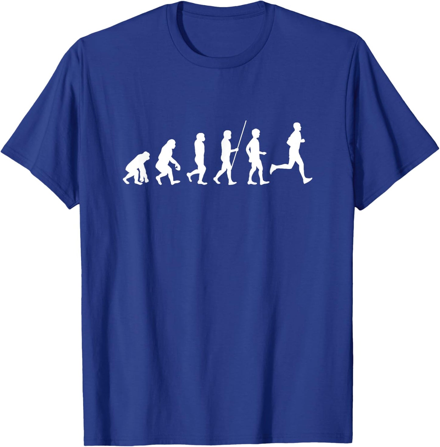 Running, racing, outdoor sports, motivation, workout training T-Shirt - T-Shirt | Royal