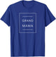 New Grandma Announcement for a Mama Promoted to Grandma T-Shirt - T-Shirt | Royal