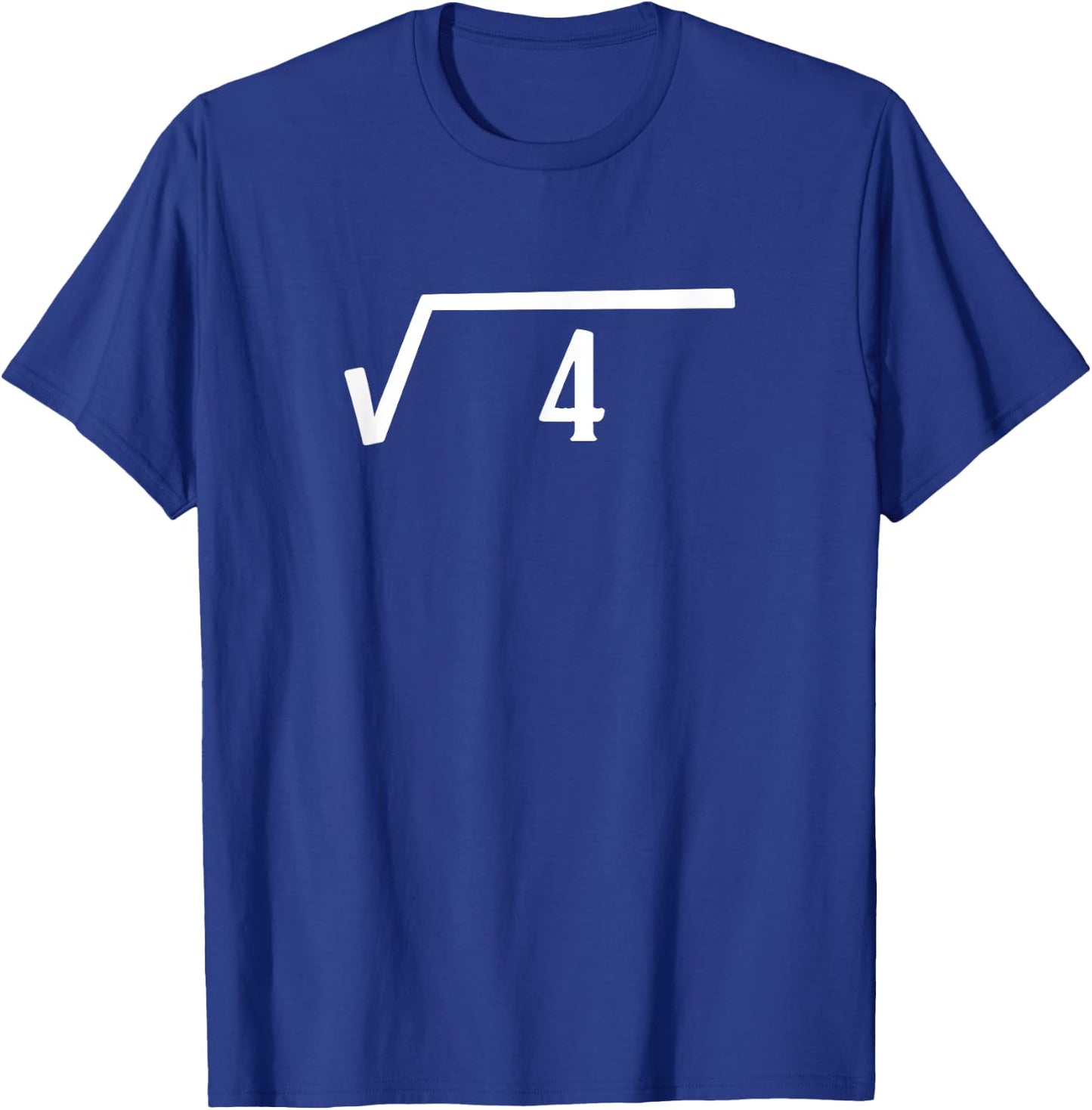 Square Root 2 Year Old Gift Funny Teacher 2nd Birthday Men Women Kids T-Shirt - T-Shirt | Royal