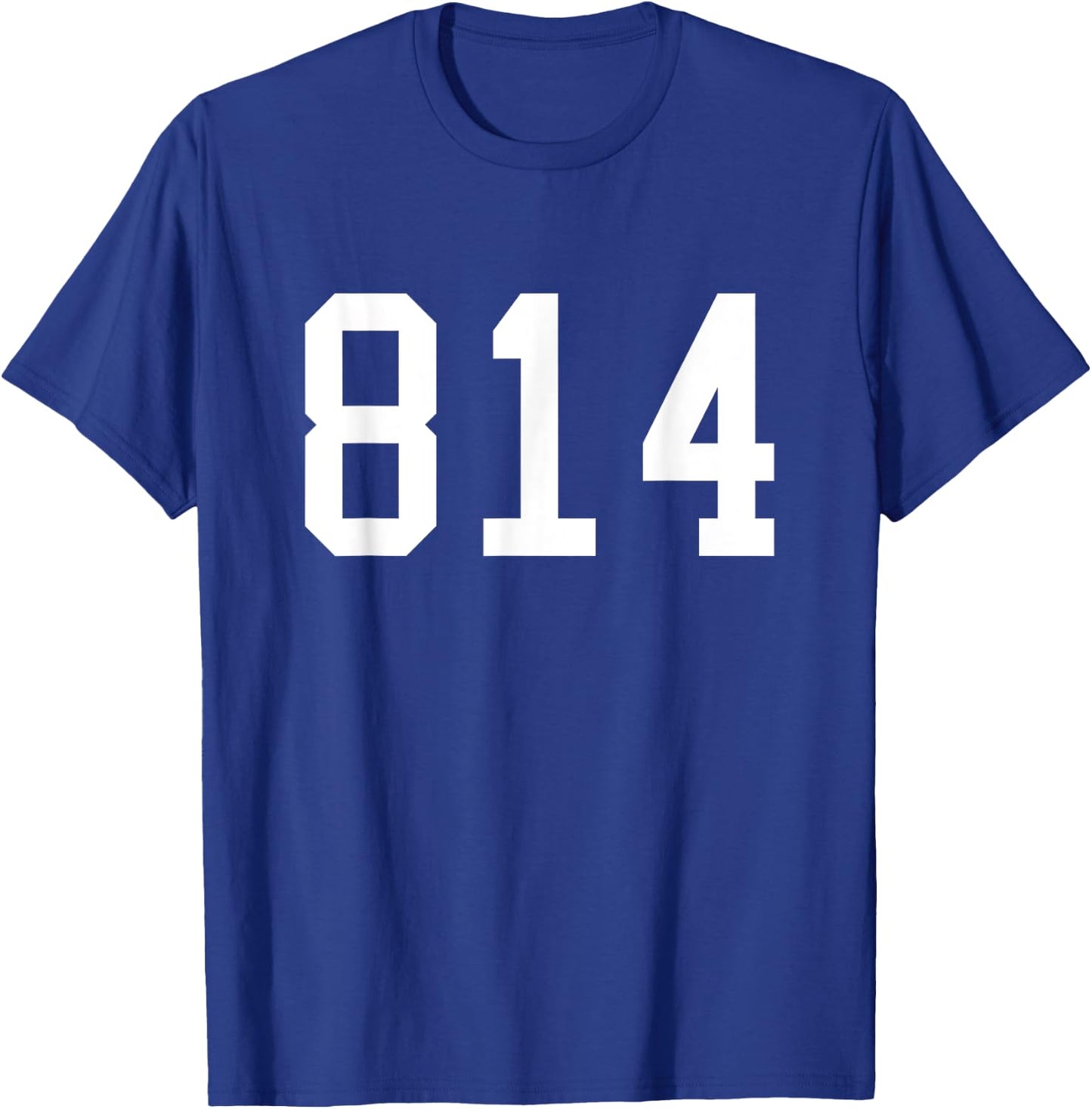 Home Area Code State College 814 T-Shirt - T-Shirt | Royal
