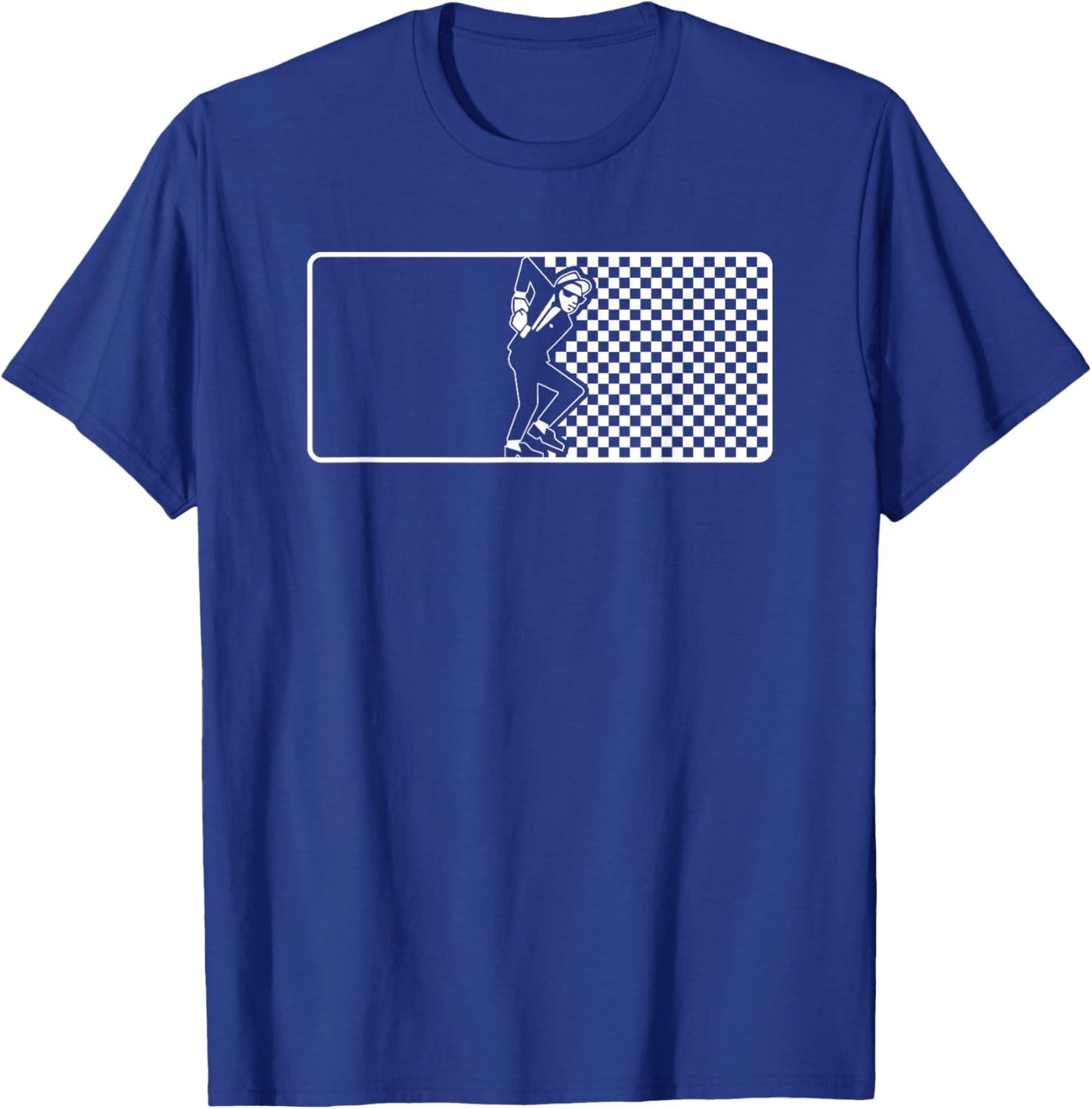 Ska Sports League - Ska Music Rude Boy T-Shirt - T-Shirt | Royal