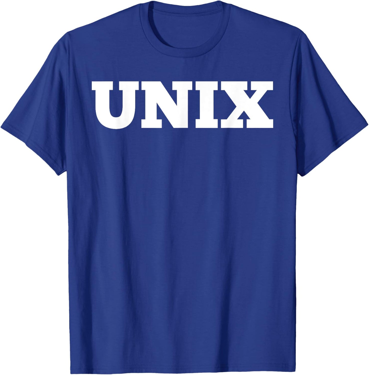 Unix OS Programmer - Unix T-Shirt - T-Shirt | Royal