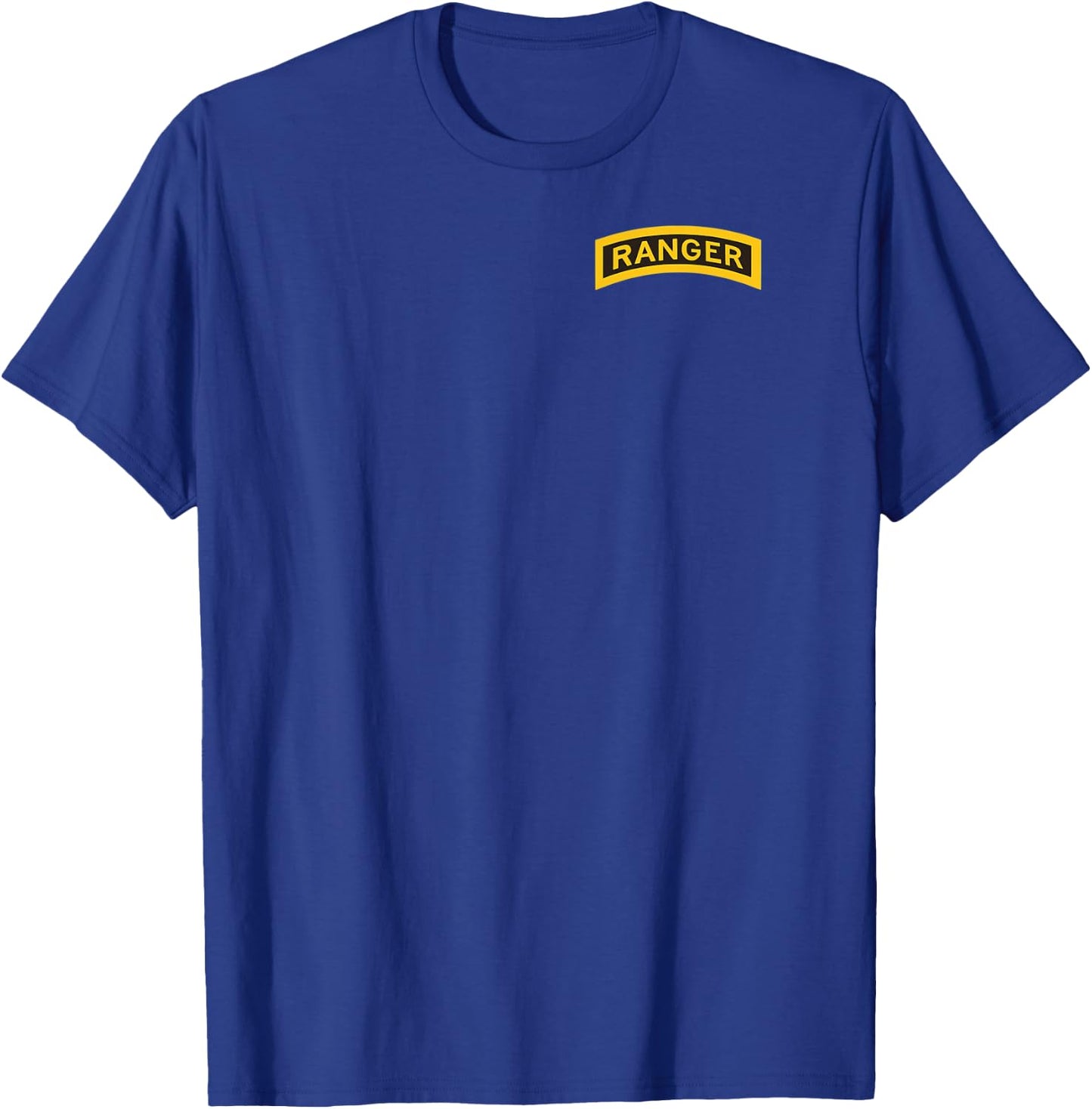 US Army Ranger Tab - Front and Back T-Shirt - T-Shirt | Royal