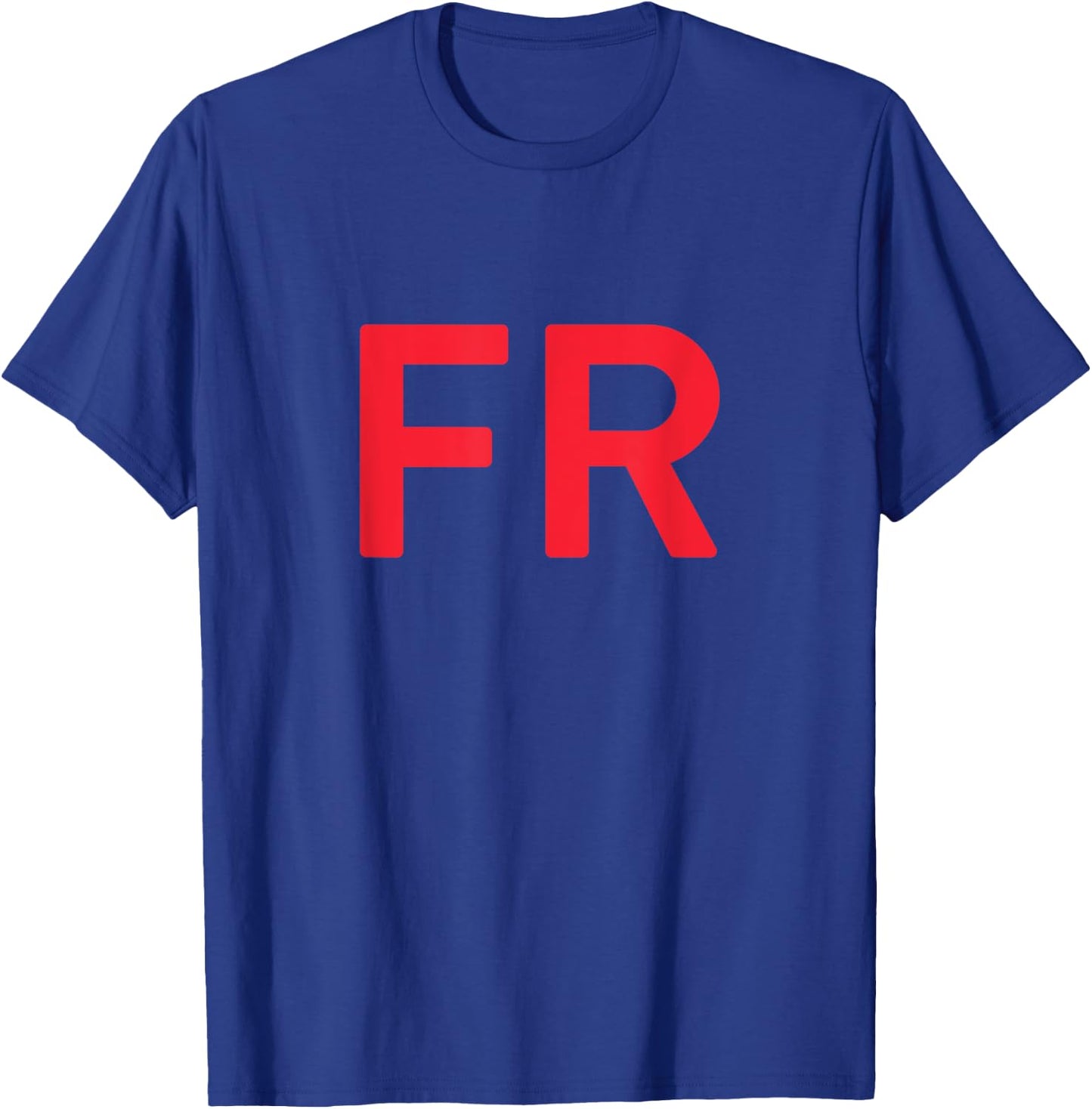 France Three Part Combo Design - French Flag Part 1 T-Shirt - T-Shirt | Royal
