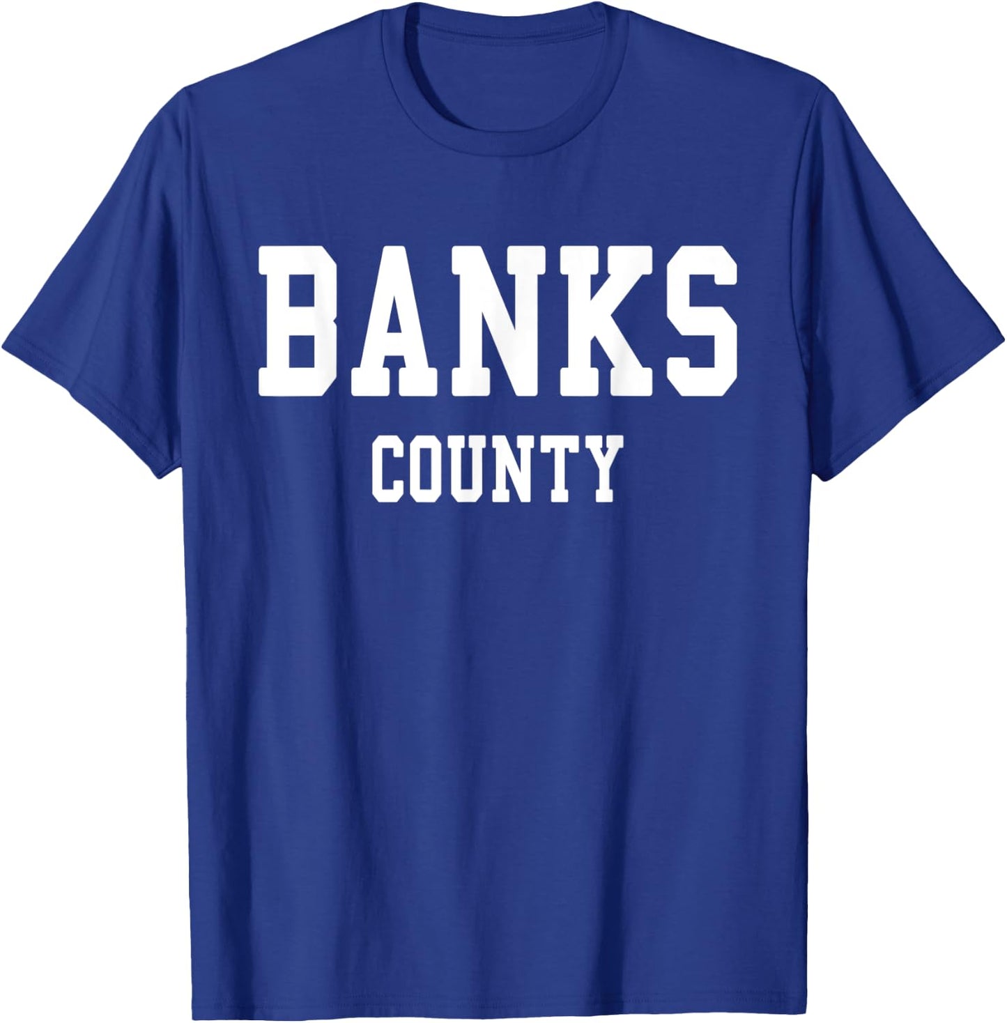 Banks County T-Shirt - T-Shirt | Royal