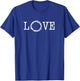 Love with Crown of Thorns as O Jesus Paid it All T-Shirt - T-Shirt | Royal