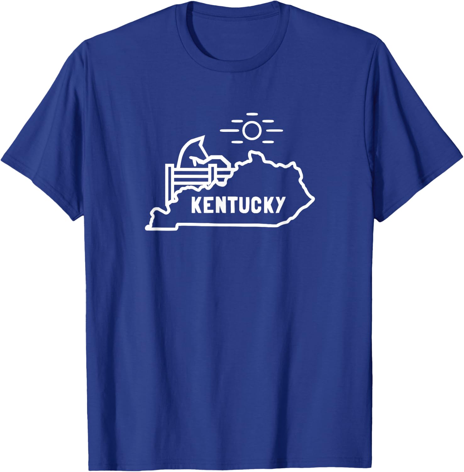 Vintage Kentucky Horse Shirt T-Shirt - T-Shirt | Royal