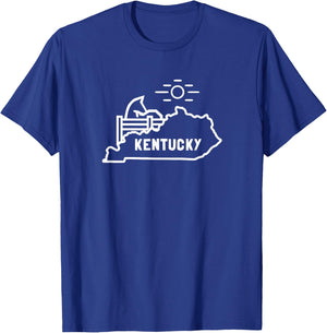 Vintage Kentucky Horse Shirt T-Shirt - T-Shirt | Royal