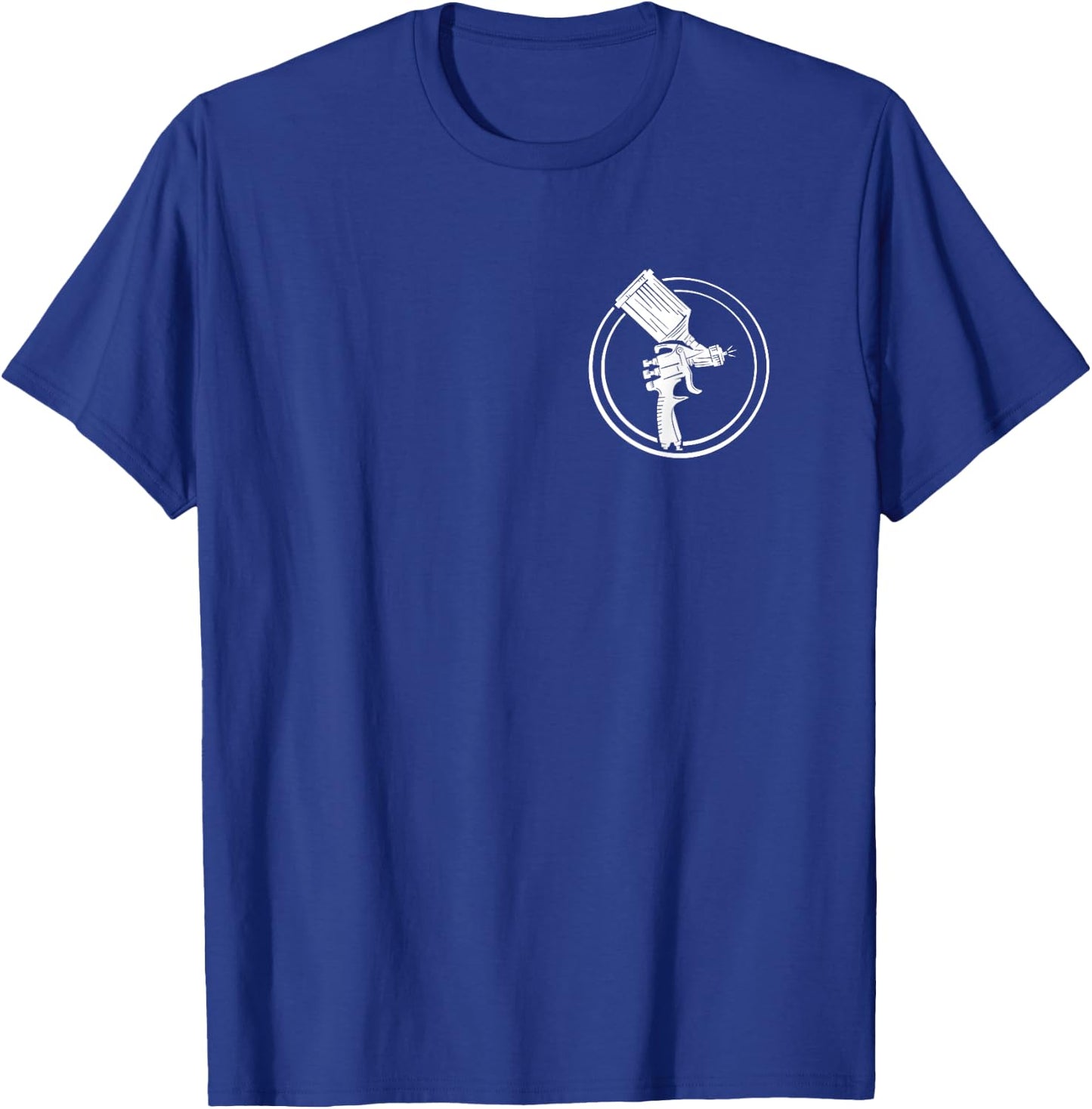 Paint Spray Gun Auto Body Repair T-Shirt - T-Shirt | Royal