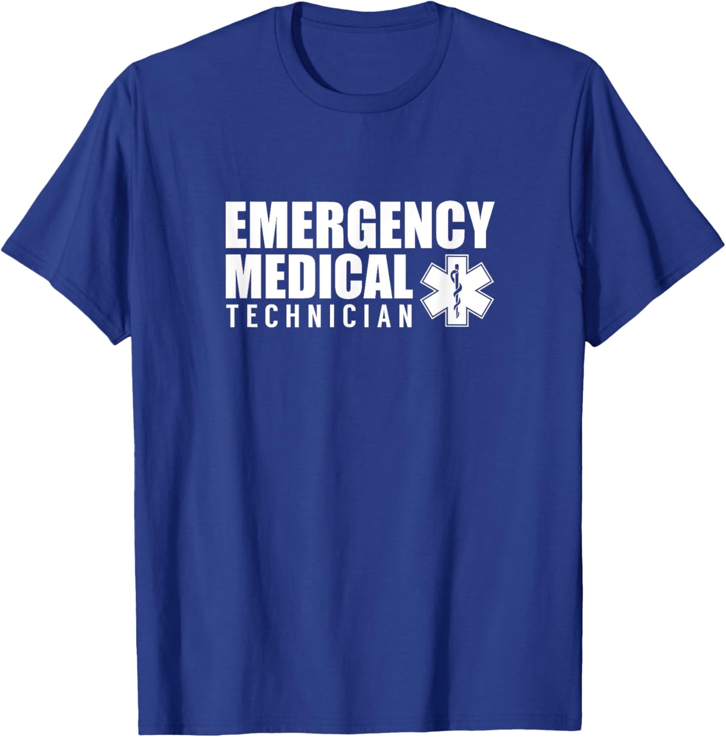 Emergency Medical Technician Job Ambulance EMT Services T-Shirt - T-Shirt | Royal