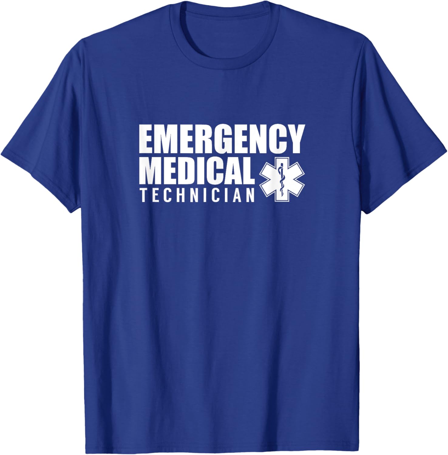 Emergency Medical Technician Job Ambulance EMT Services T-Shirt - T-Shirt | Royal