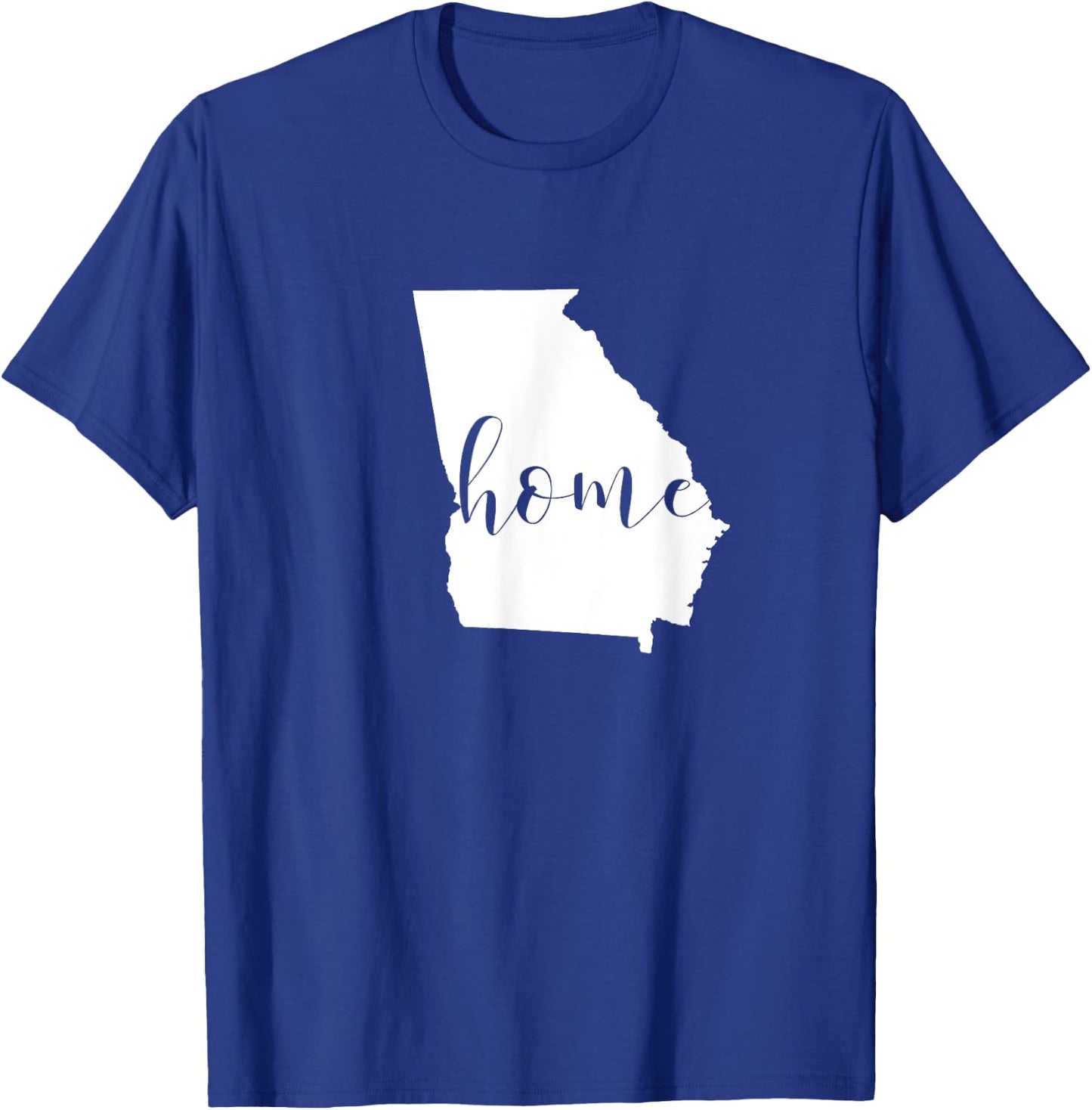 GA HOME Georgia Shirt Blouse Southern South T-Shirt - T-Shirt | Royal