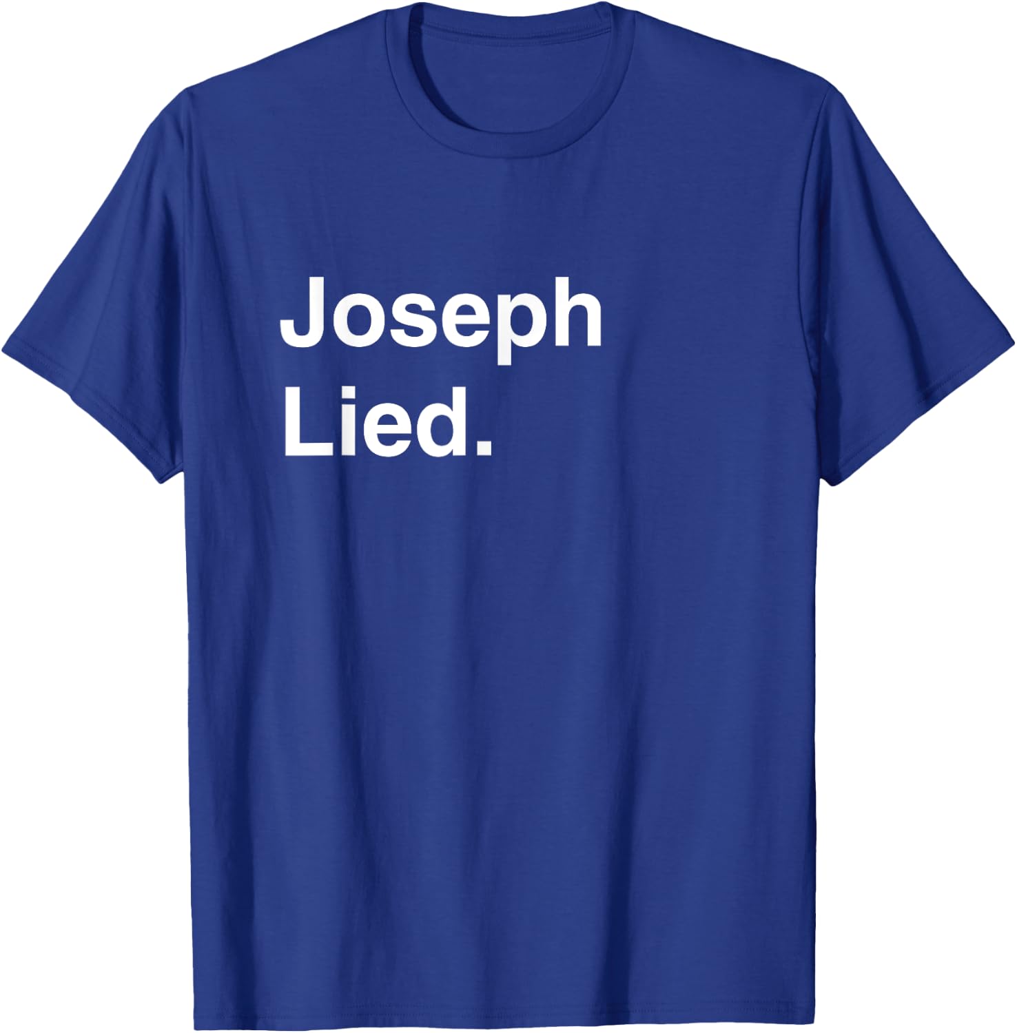 Joseph Smith Lied - Book of Mormon Ex-Mormon Exmo Ex-Mo LDS T-Shirt - T-Shirt | Royal