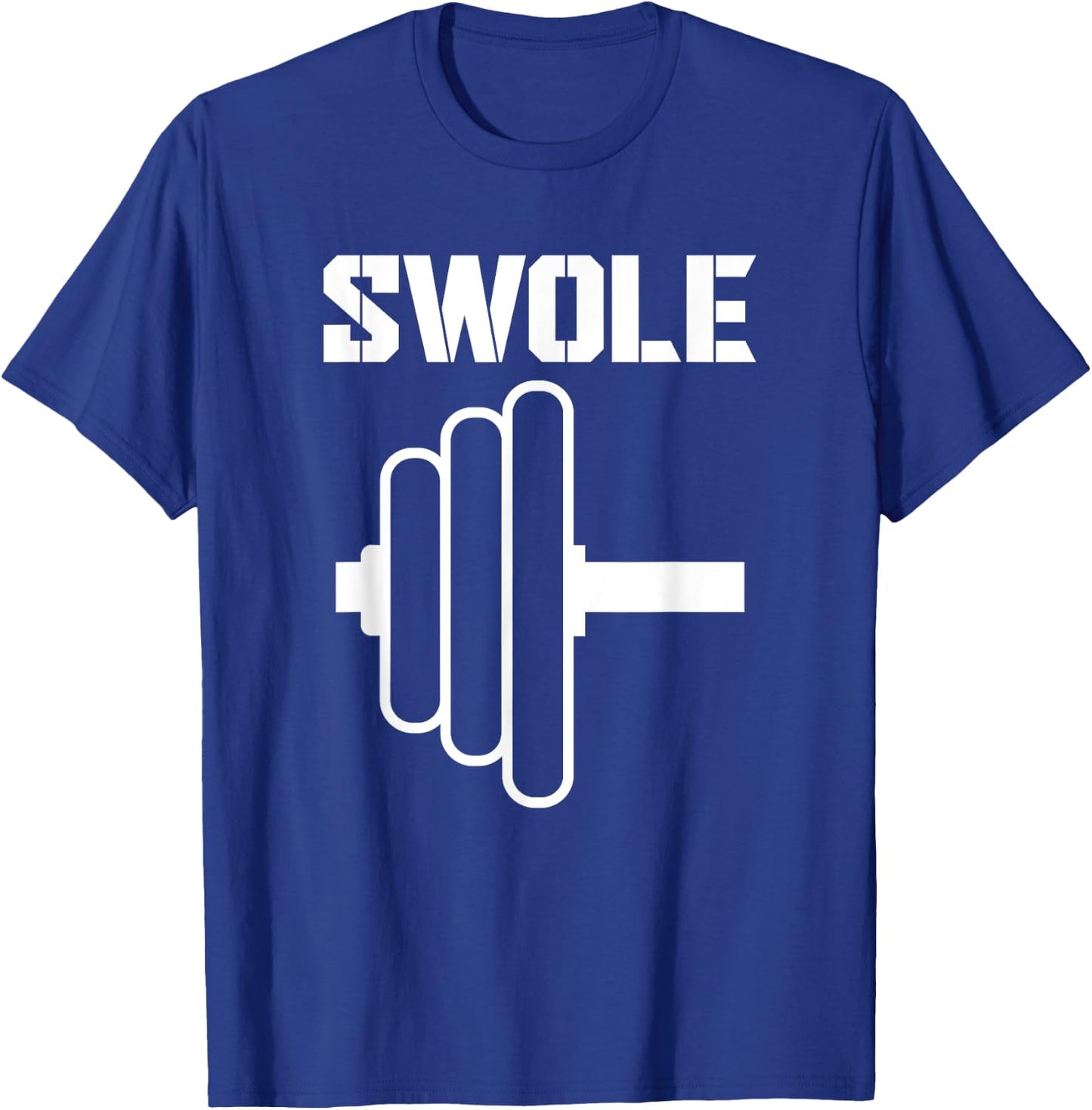 Swole Mates Funny Workout Couples Valentines Day Gym Fitness T-Shirt - T-Shirt | Royal