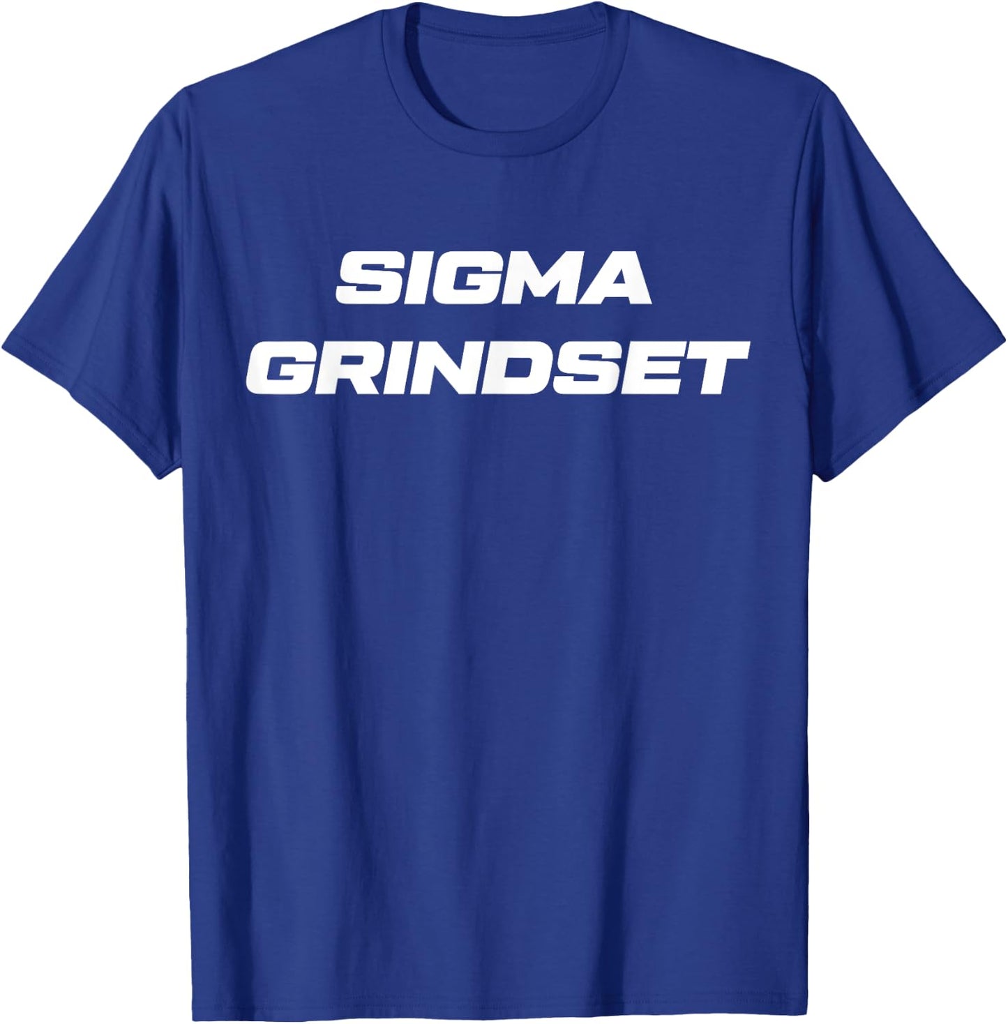 Aesthetic Sigma Grindset Cool Loner Wolf Sigma Male Meme T-Shirt - T-Shirt | Royal