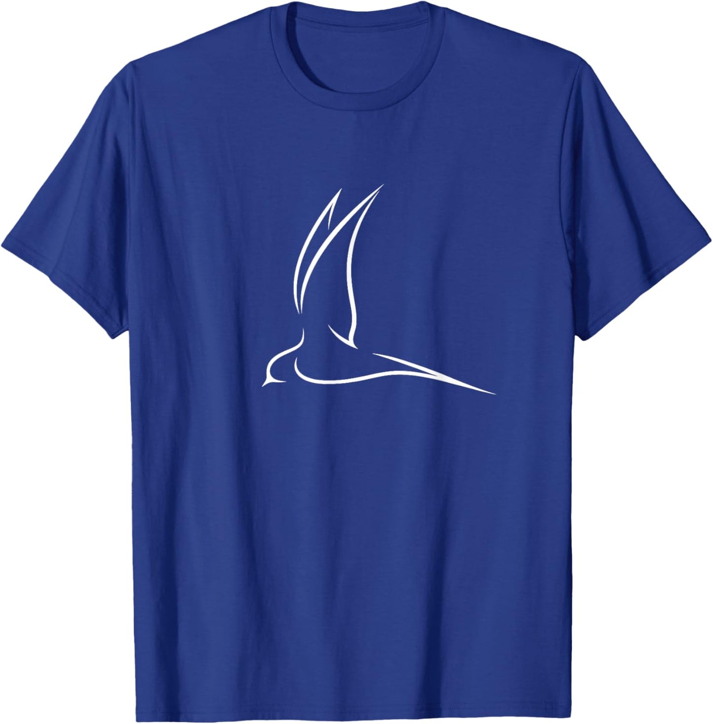 Flying Swallow Bird Graphic Gift Bird Lover Men Women T-Shirt - T-Shirt | Royal