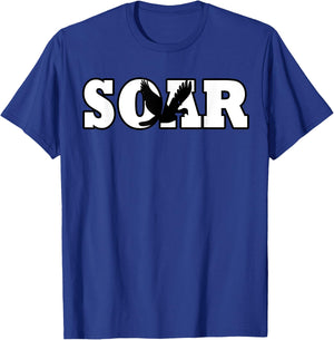SOAR Eagle t shirt T-Shirt - T-Shirt | Royal